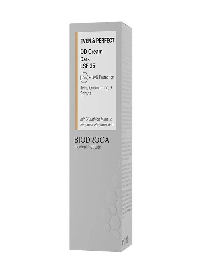 BIODROGA Medical Institute - Even & Perfect DD Cream Dark SPF 25 30 ml - Face Cream, Complexion Optimisation, UV Protection, Concealing Imperfections, Care Cream, Paraben-Free, Silicone-Free - Image 2